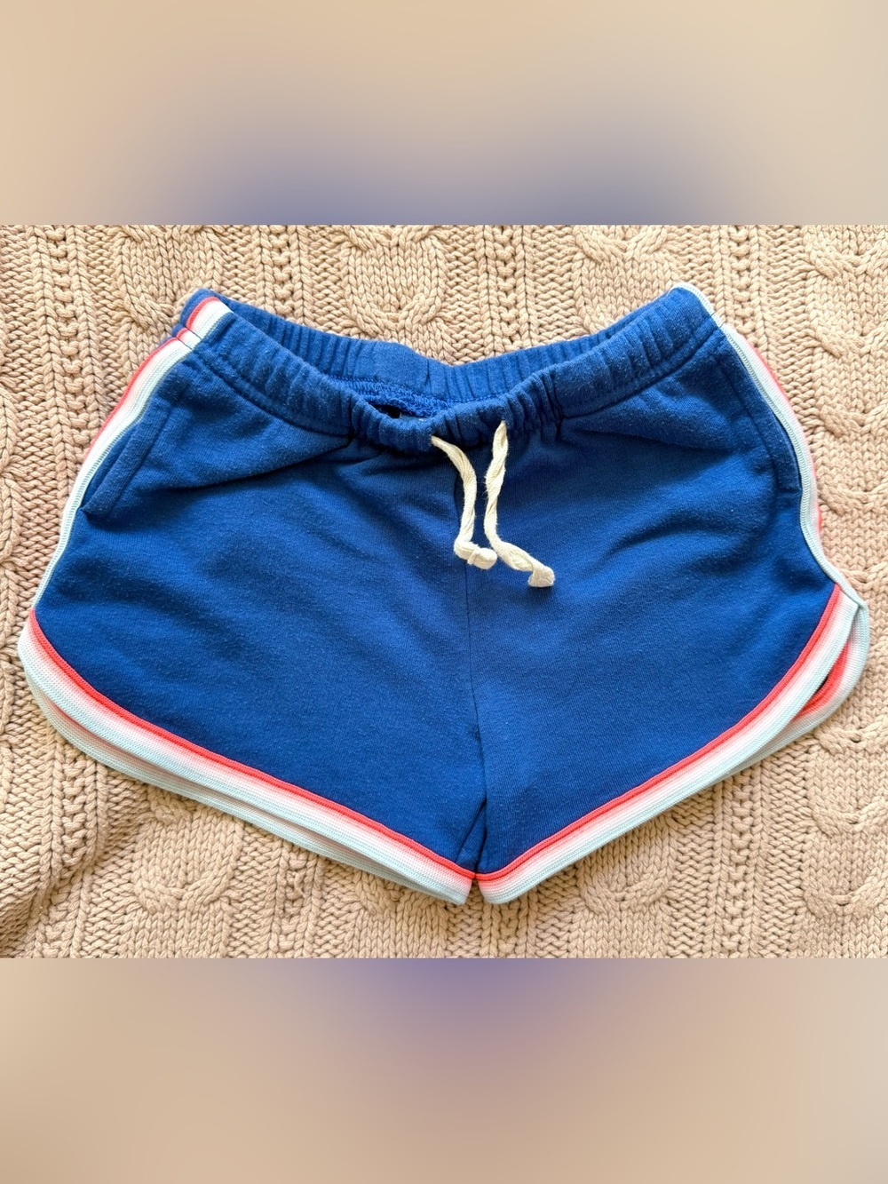 Old Navy Toddler Girls Blue Retro Dolphin Hem Shorts Size 3T